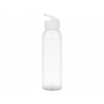 Бутылка для воды Plain 630 мл, прозрачный/белый, фото 1