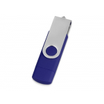 USB/micro USB-флешка 2.0 на 16 Гб Квебек OTG, синий, фото 2
