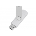 USB/micro USB-флешка 2.0 на 16 Гб Квебек OTG, белый, фото 1