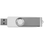 USB/micro USB-флешка 2.0 на 16 Гб Квебек OTG, белый, фото 4
