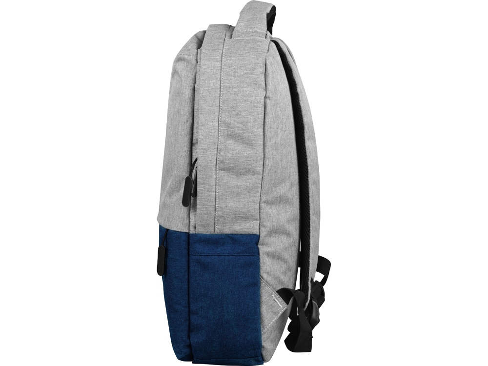 Рюкзак Fiji с отделением для ноутбука, серый/темно-синий 2767C - купить оптом