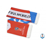Шарф Россия трикотажный 2018 FIFA World Cup Russia™, белый, красный, синий, черный, фото 1