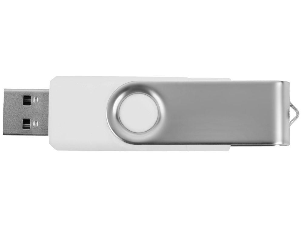 USB3.0/USB Type-C флешка на 16 Гб Квебек C, белый - купить оптом