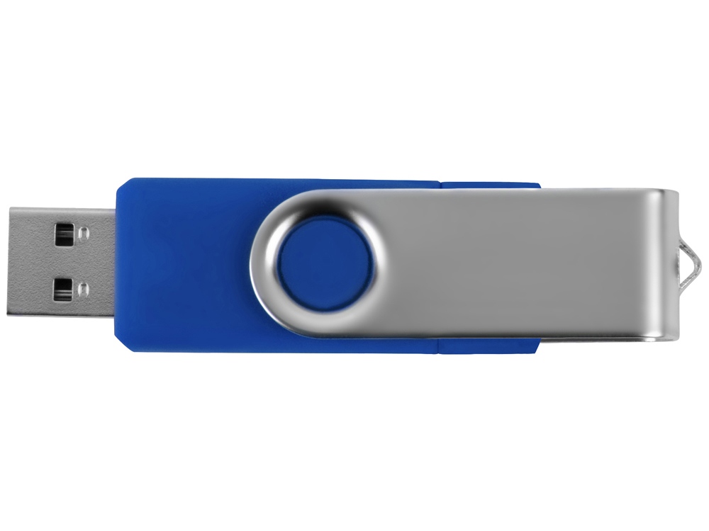 USB3.0/USB Type-C флешка на 16 Гб Квебек C, синий - купить оптом