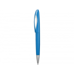Ручка пластиковая шариковая Chink, голубой/белый, фото 2