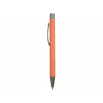 Ручка металлическая soft touch шариковая Tender, коралловый, фото 2