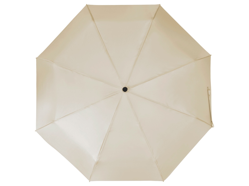 Зонт складной Columbus, механический, 3 сложения, с чехлом, бежевый - купить оптом