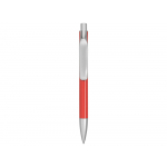 Ручка металлическая шариковая Large, красный/серебристый, фото 1