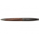 Шариковая ручка с деревянным корпусом Loure, черный/коричневый, фото 1
