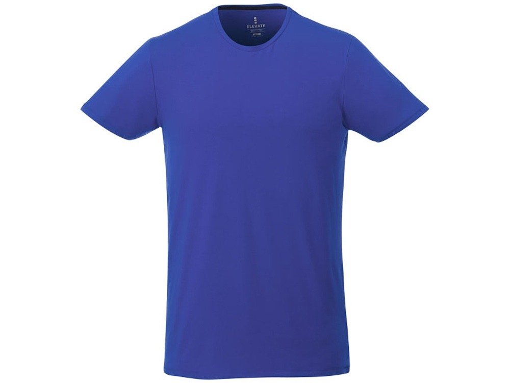 Мужская футболка Balfour с коротким рукавом из органического материала, синий - купить оптом