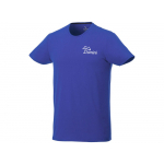 Мужская футболка Balfour с коротким рукавом из органического материала, синий, фото 4