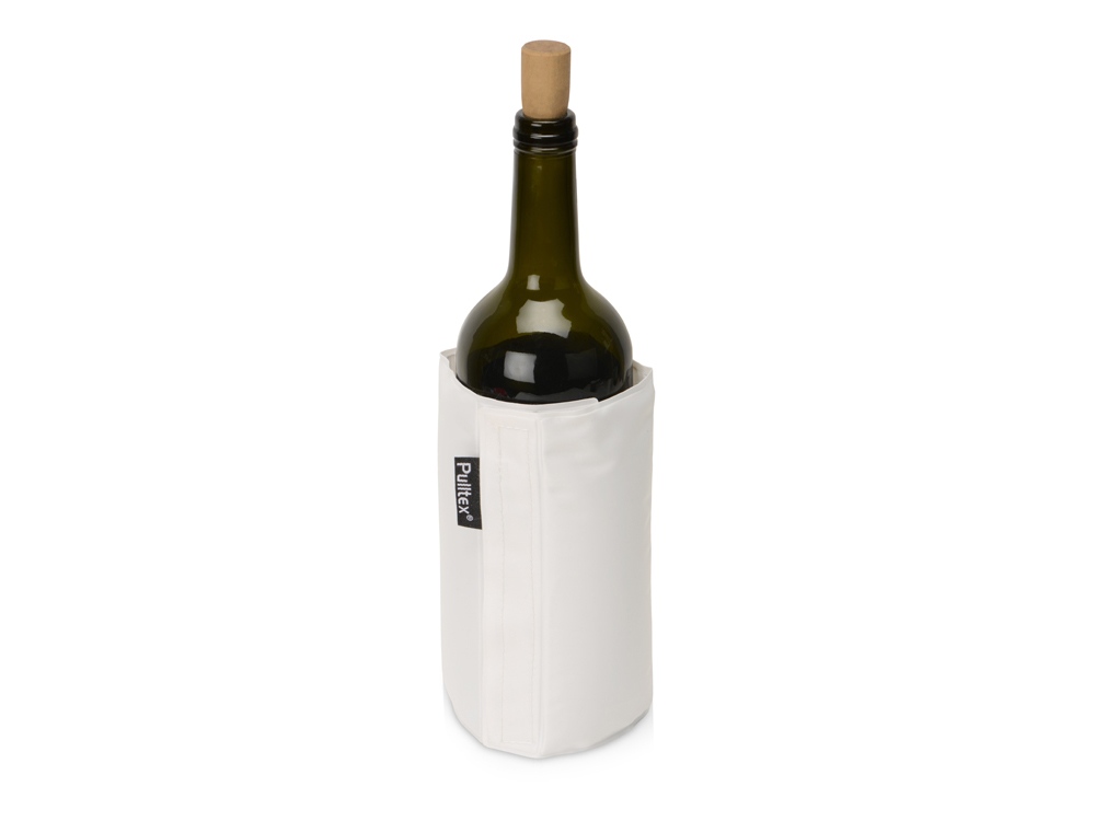 WINE COOLER SATIN WHITE/Охладитель-чехол для бутылки вина или шампанского, белый - купить оптом