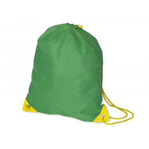 Рюкзак- мешок Clobber, зеленый/желтый - купить оптом