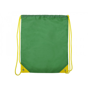 Рюкзак- мешок Clobber, зеленый/желтый - купить оптом