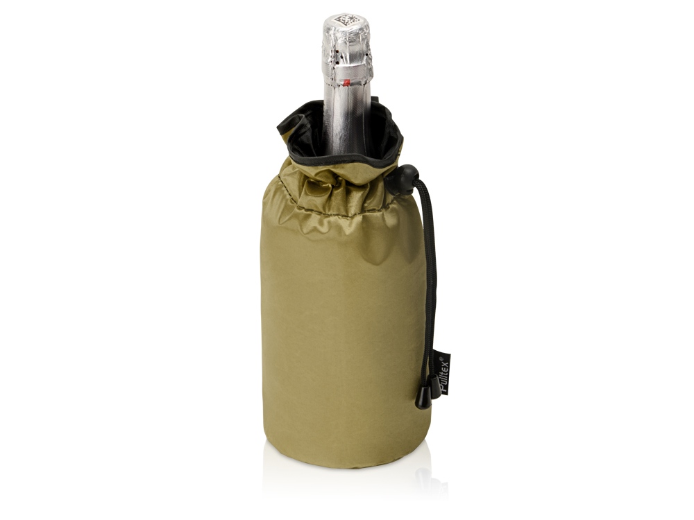 PWC CHAMP. COOLER BAG GOLD/Охладитель для бутылки шампанского Cold bubbles, золотой, золотистый - купить оптом