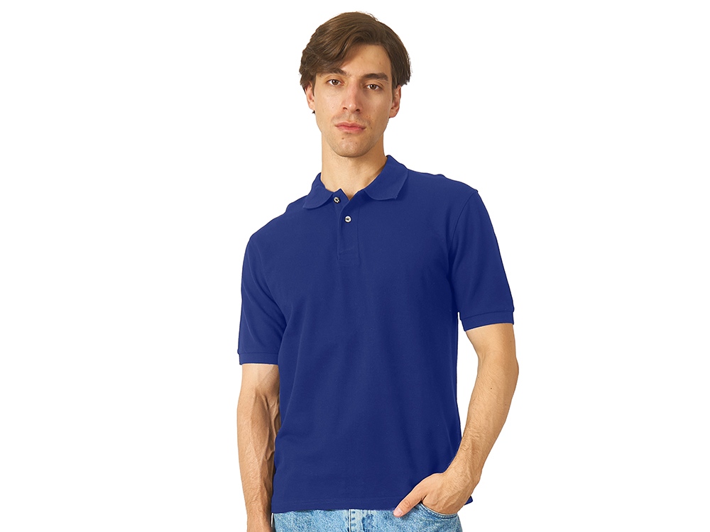 Рубашка поло Boston N мужская, кл. синий (2748C) - купить оптом
