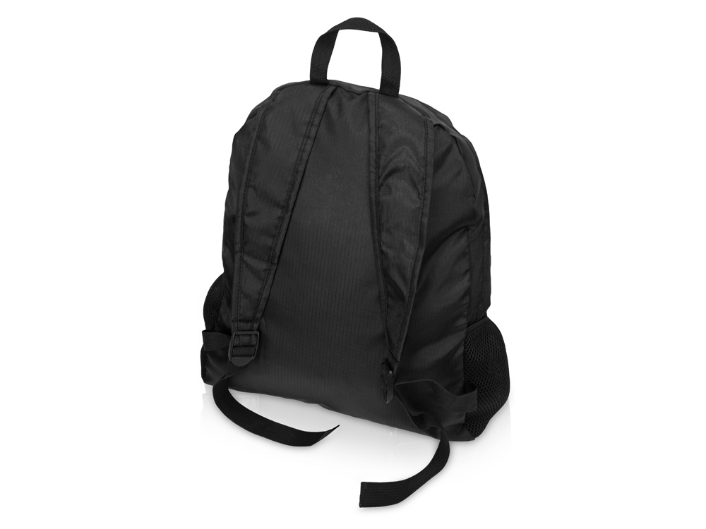 Рюкзак складной Reflector со светоотражающим карманом, темно-серый/серебристый - купить оптом