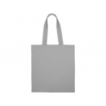 Сумка для шопинга Carryme 140 хлопковая, 140 г/м2, серый, фото 3