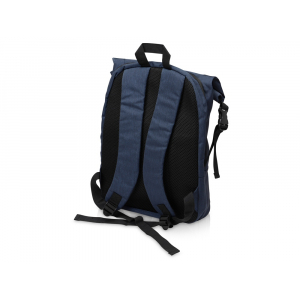 Рюкзак Shed водостойкий с двумя отделениями для ноутбука 15'', синий - купить оптом