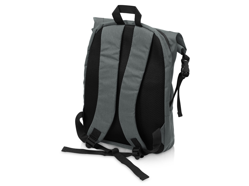 Рюкзак Shed водостойкий с двумя отделениями для ноутбука 15'', серый - купить оптом