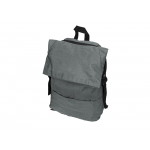 Рюкзак Shed водостойкий с двумя отделениями для ноутбука 15'', серый, фото 4
