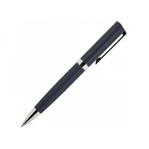 Ручка шариковая автоматическая BrunoVisconti 1 мм, синяя Milano (синий металлический корпус) - купить оптом