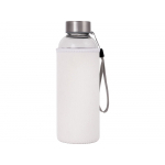 Бутылка для воды Pure c чехлом, 420 мл, белый, фото 3
