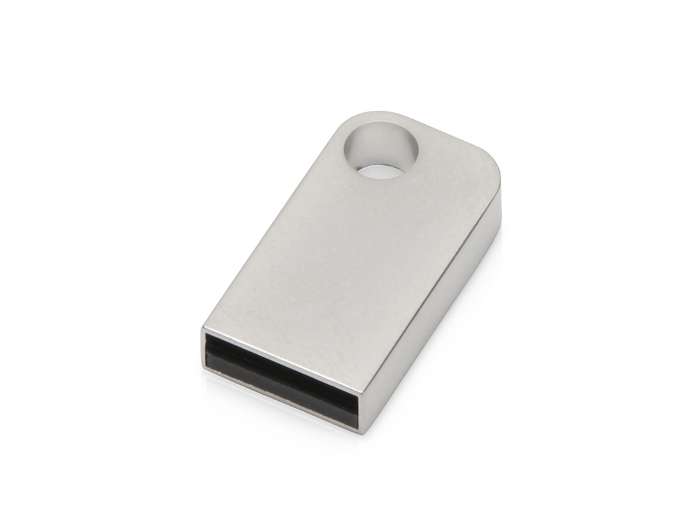 USB-флешка 2.0 на 16 Гб Micron, серебристый, металл - купить оптом