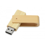 USB-флешка 2.0 на 16 Гб Eco, наутральный, бамбук