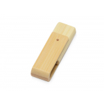 USB-флешка 2.0 на 16 Гб Eco, наутральный, бамбук, фото 1