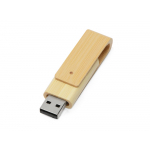 USB-флешка 2.0 на 16 Гб Eco, наутральный, бамбук, фото 2