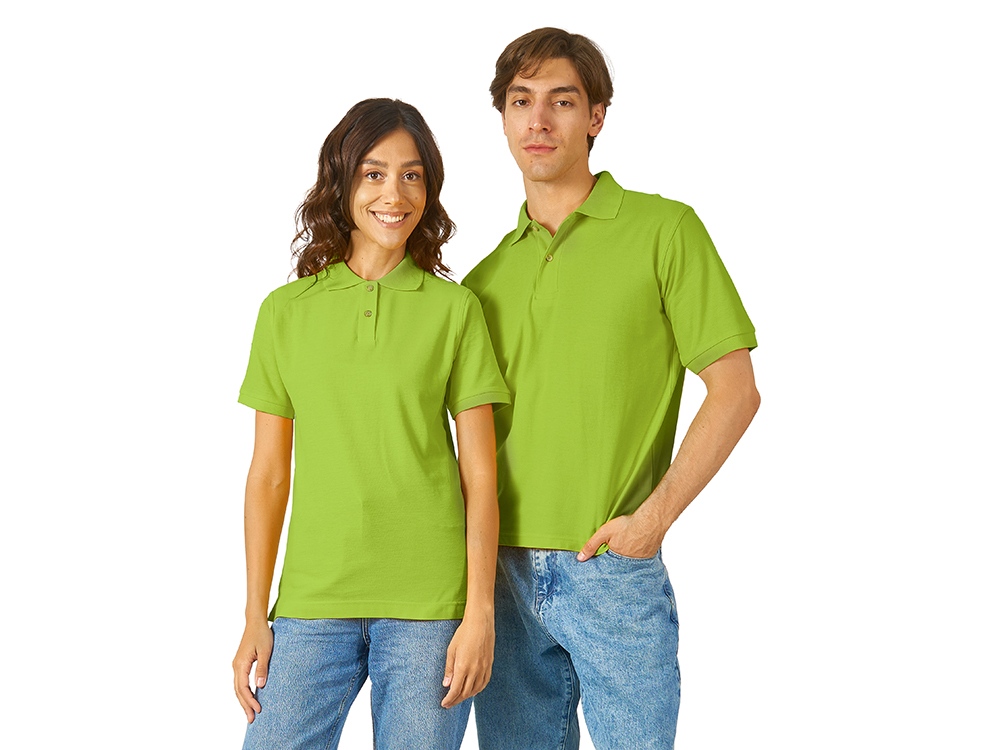 Рубашка поло Boston 2.0 женская, зеленое яблоко - купить оптом
