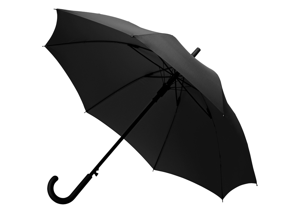 Зонт-трость полуавтомат Wetty с проявляющимся рисунком, черный - купить оптом