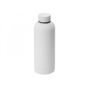 Вакуумная термобутылка Cask Waterline, soft touch, 500 мл, белый - купить оптом
