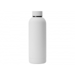 Вакуумная термобутылка Cask Waterline, soft touch, 500 мл, белый, фото 2