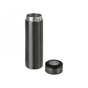 Термос Confident Metallic 420мл, темно-серый - купить оптом