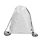 Рюкзак-мешок Reviver из нетканого переработанного материала RPET, белый, фото 1