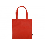 Сумка-шоппер Reviver из нетканого переработанного материала RPET, красный, фото 3