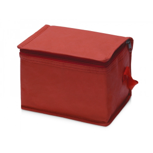 Сумка-холодильник Reviver из нетканого переработанного материала RPET, красный - купить оптом