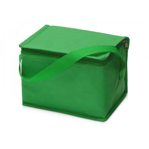 Сумка-холодильник Reviver из нетканого переработанного материала RPET, зеленый - купить оптом