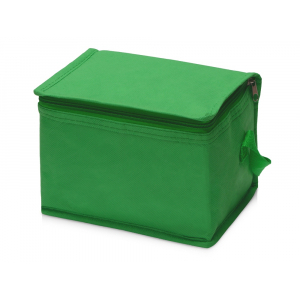 Сумка-холодильник Reviver из нетканого переработанного материала RPET, зеленый - купить оптом