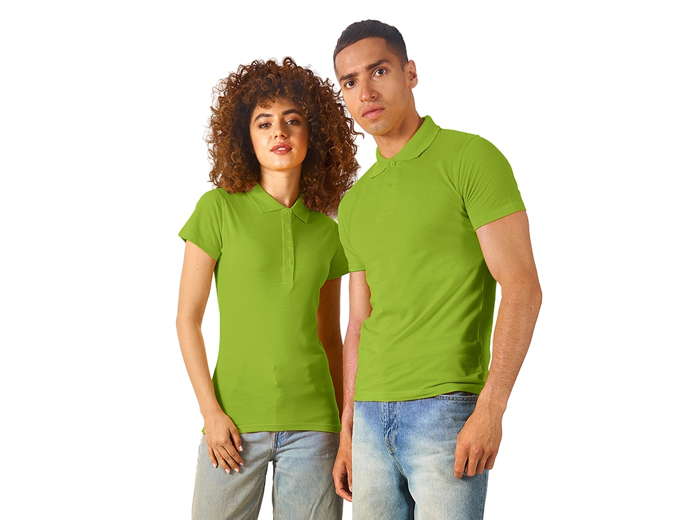 Рубашка поло First N женская, зеленое яблоко - купить оптом