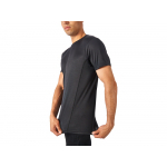 Мужская спортивная футболка Turin из комбинируемых материалов, черный, фото 2