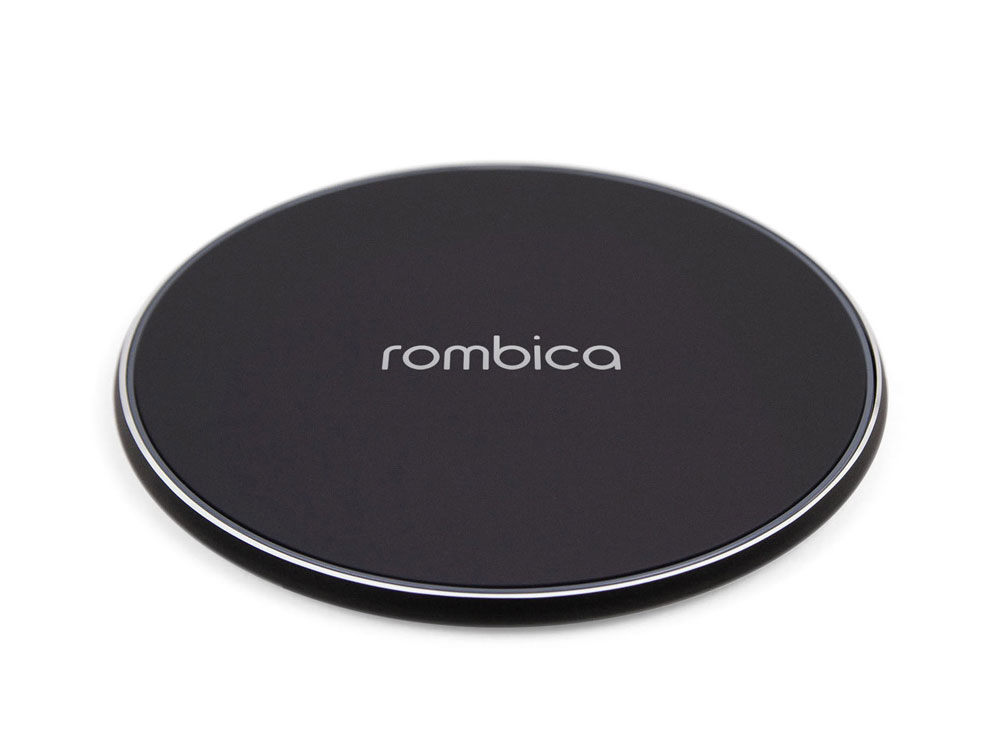 Беспроводное зарядное устройство Rombica  NEO Core Quick c быстрой зарядкой, черный (с лого) - купить оптом