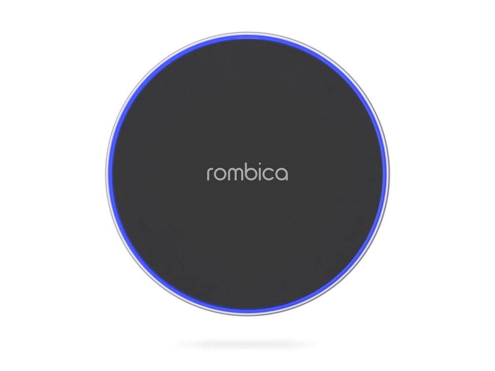 Беспроводное зарядное устройство Rombica  NEO Core Quick c быстрой зарядкой, черный (с лого) - купить оптом