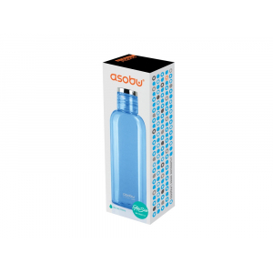 Бутылка для воды FLIP SIDE, 700 мл, голубой - купить оптом