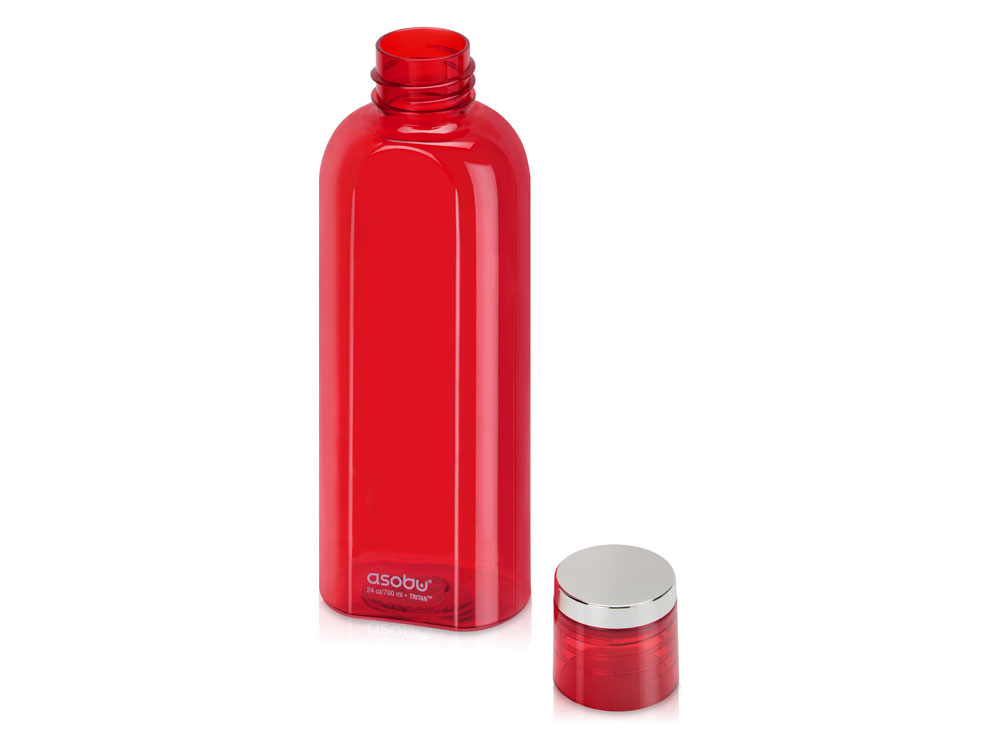 Бутылка для воды FLIP SIDE, 700 мл, красный - купить оптом