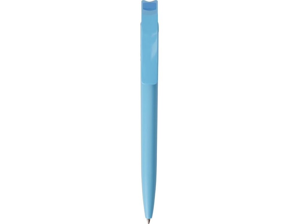 Шариковая ручка из переработанного rPET материала RECYCLED PET PEN F, матовая, голубой - купить оптом