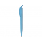 Шариковая ручка из переработанного rPET материала RECYCLED PET PEN F, матовая, голубой, фото 2