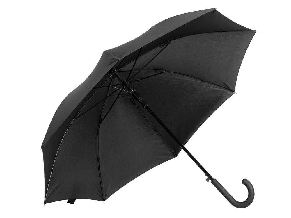 Зонт-трость Reviver, черный - купить оптом